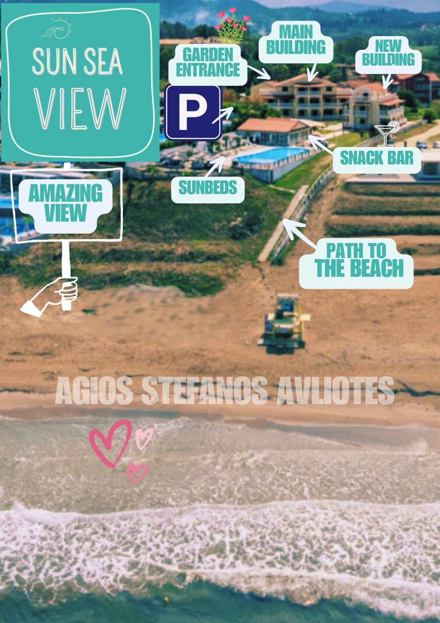 Sun See View Agios Stefanos Avliotes  Exterior foto